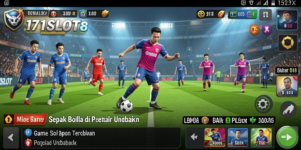 Gameplay menarik di 171SLOT yang memukau para penggemar sepak bola.