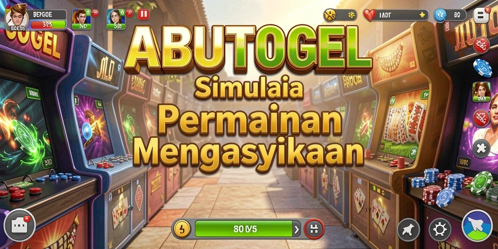 Tangkapan layar mendemonstrasikan aksi dan interaksi dalam ABUTOGEL.