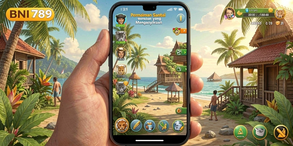 Tampilan utama BNI789 dengan gameplay yang menarik dan menyenangkan.