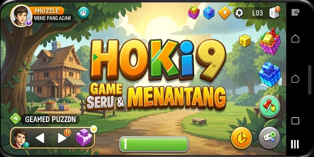 Tampilan gameplay HOKI9 yang menantang dan mengasyikkan.