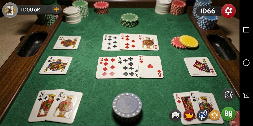 Tangkapan layar gameplay seru di ID66, menunjukkan momen-momen mendebarkan.