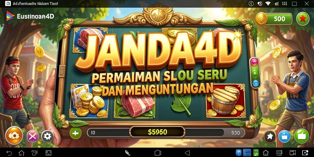 Tampilan menarik dari permainan Slot di JANDA4D dengan fitur menarik.