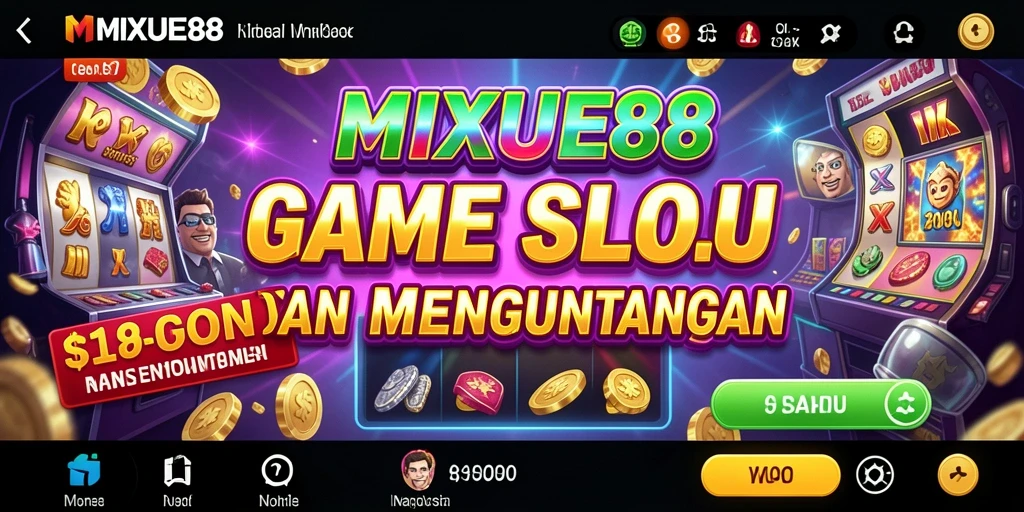 Tampilan menarik dari game slot MIXUE88 yang seru.