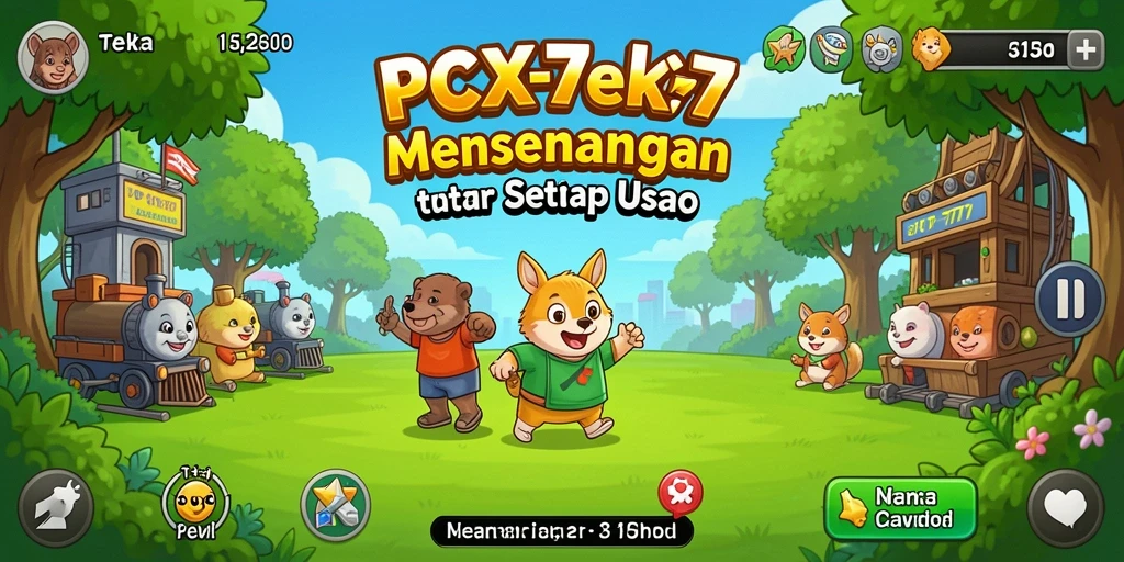 Screenshot gameplay PCX777 menunjukkan aksi penuh teka-teki yang seru.