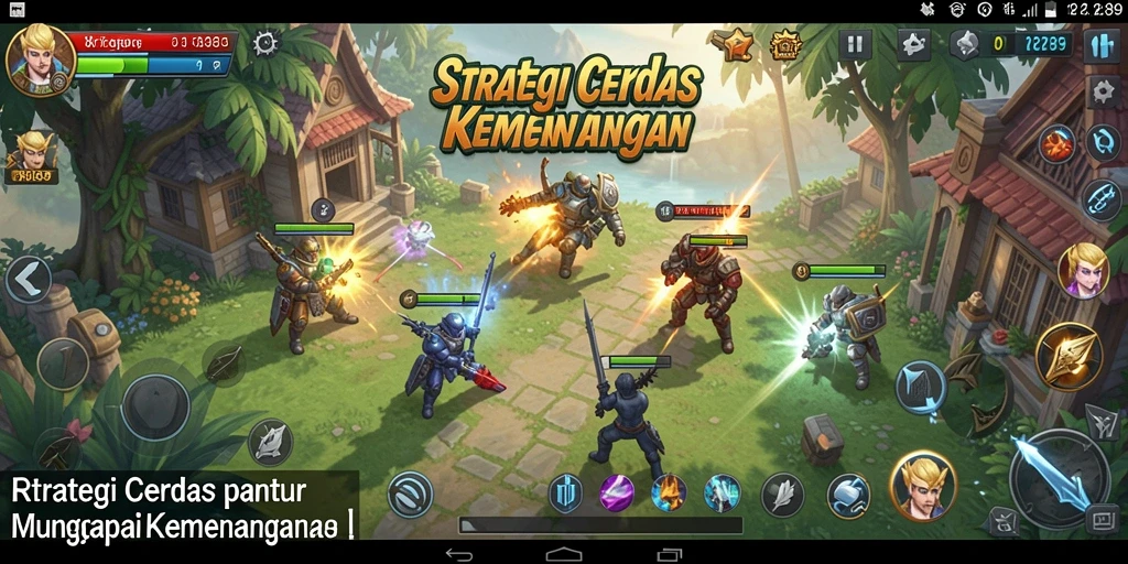 Tampilan game RI889 dengan elemen strategi menarik dan grafik memukau.